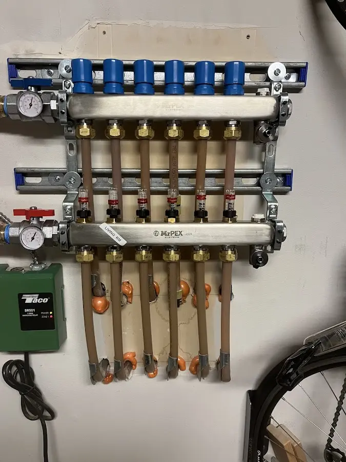 Plumber performing Leak Detection at a residential property in Crouch Mesa