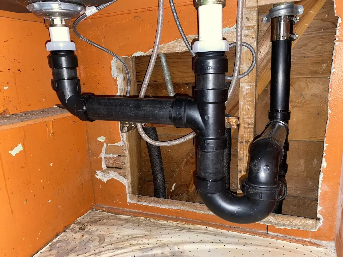 Professional Garbage Disposal Repair equipment and tools on the job in Crouch Mesa
